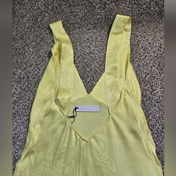 Sunset Strip Maxi Dress by Rumored Yellow Size S How To Lose A Guy In 10 DaysNWT - Picture 11 of 16